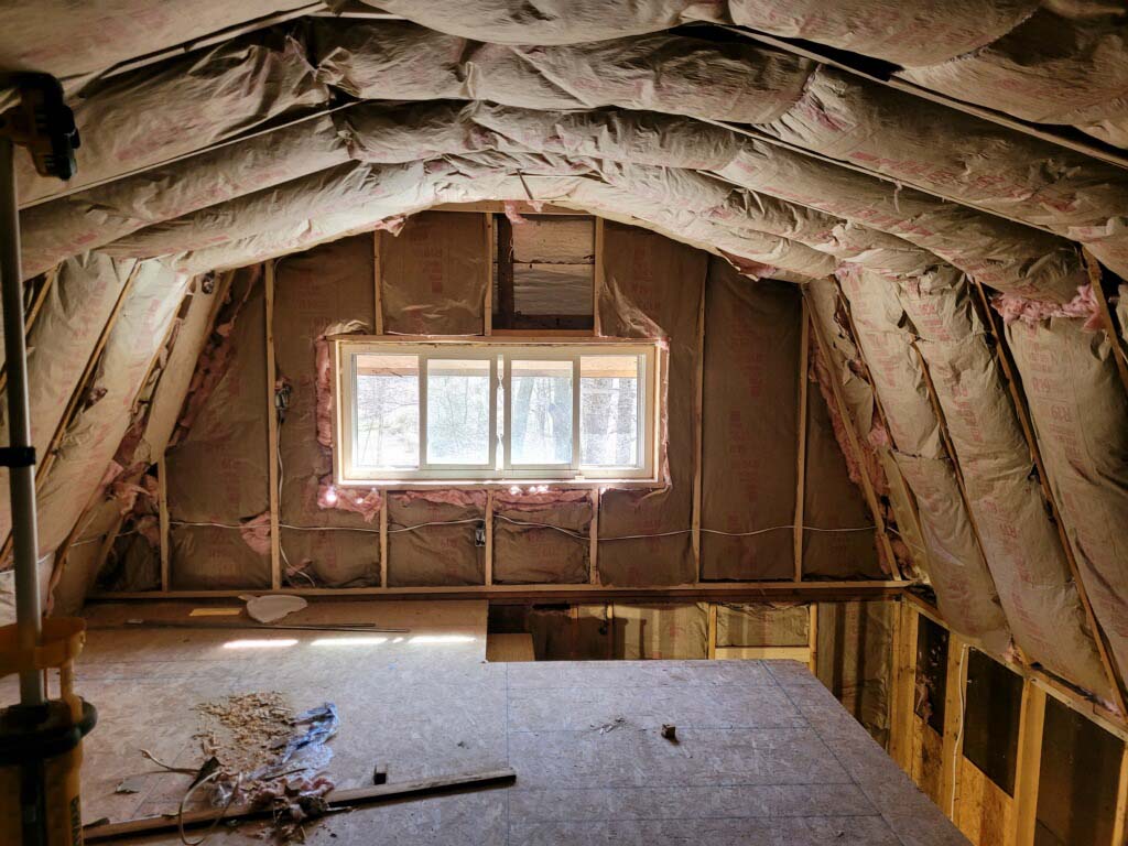 interior attic remodel