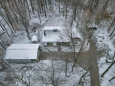 snow over property